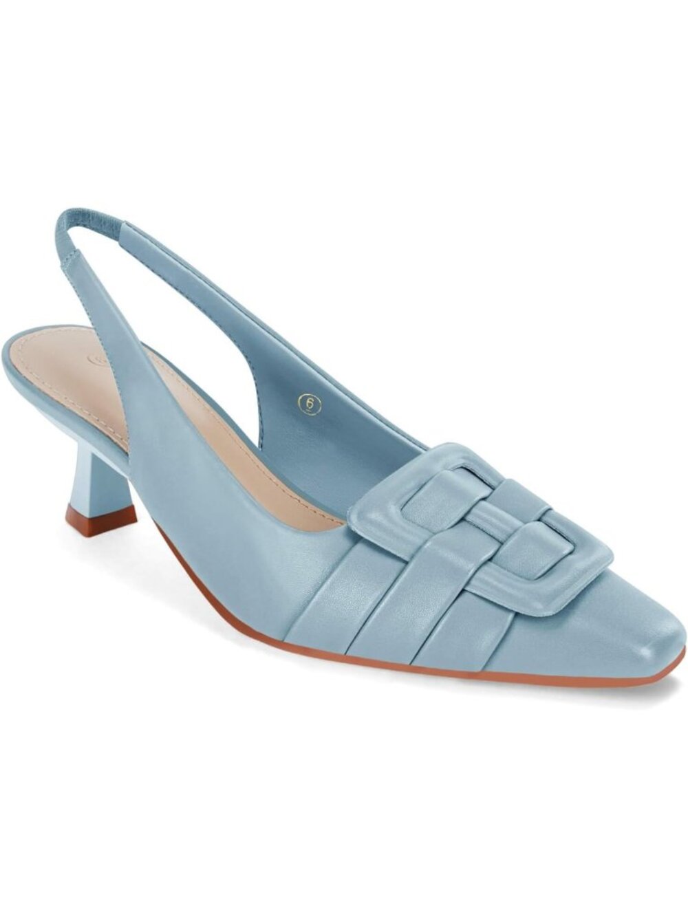 Chic Women's Slingback Kitten Heels - Comfortable Pointed Toe Dress Shoes for